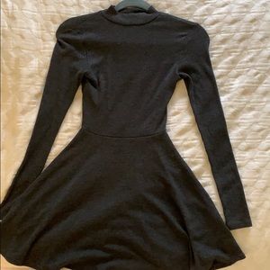 Silence and noise backless dress